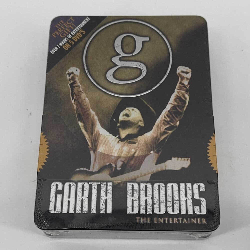 Garth Brooks The Entertainer DVD Set 5-Disc Limited Collector's Tin Country